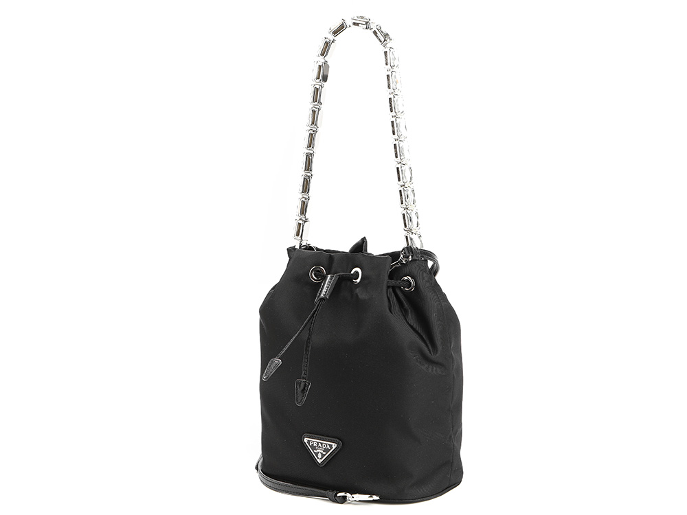 Prada Borsa a secchiello in nylon da donna 25SS (1BE067 2C01 F0002) 131243981 - Foto 6 di 21